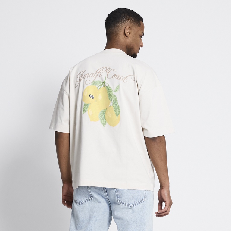 Printed tee "Abbot" Light Beige